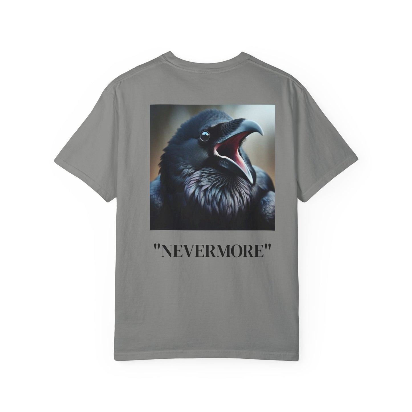 Edgar Allen Poe- Quoth the Raven Nevermore- Unisex T-Shirt, Gothic Apparel, Dark Academia Style, a poetic Shirt fo the intellecual