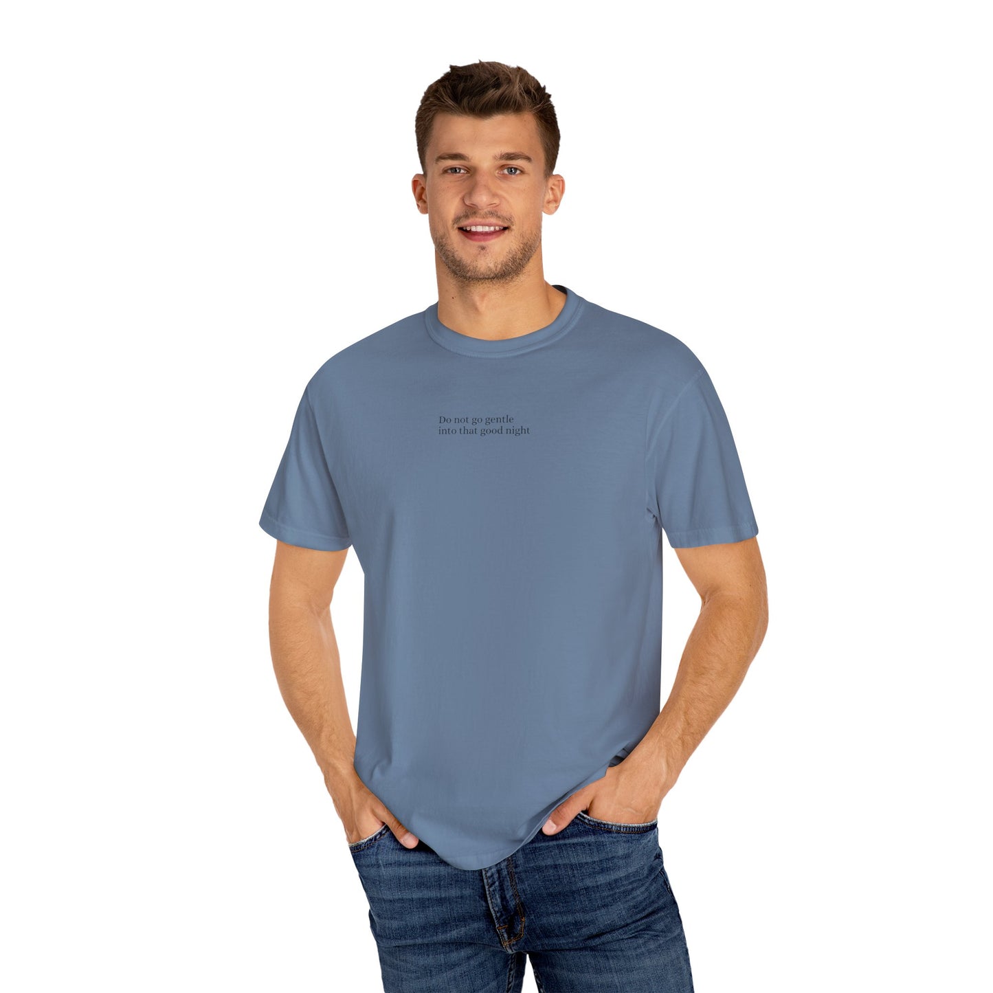 Dylan Thomas Unisex Garment-Dyed T-Shirt - "Rage Against the Dying Light"