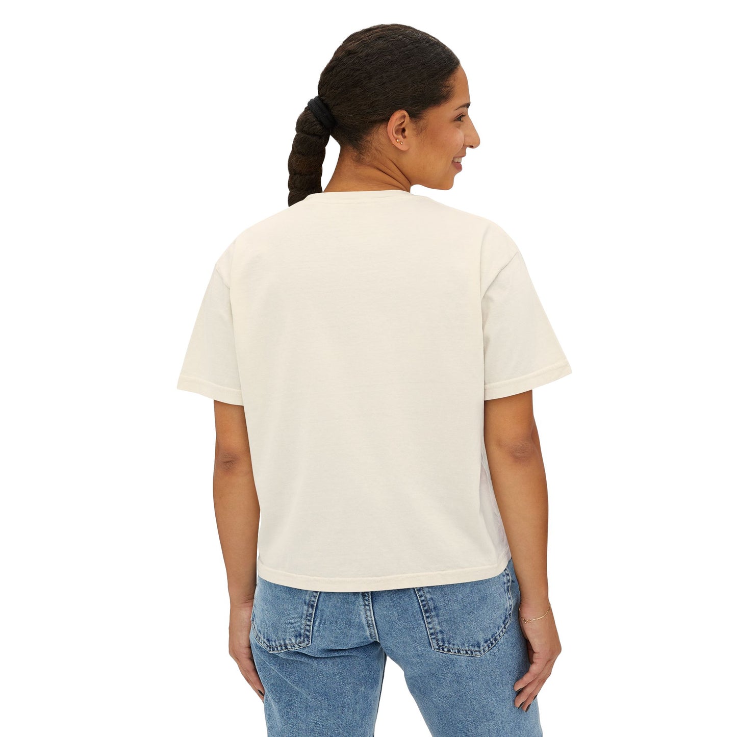 'Kissing Frogs' Boxy Tee with Unique Frog Design