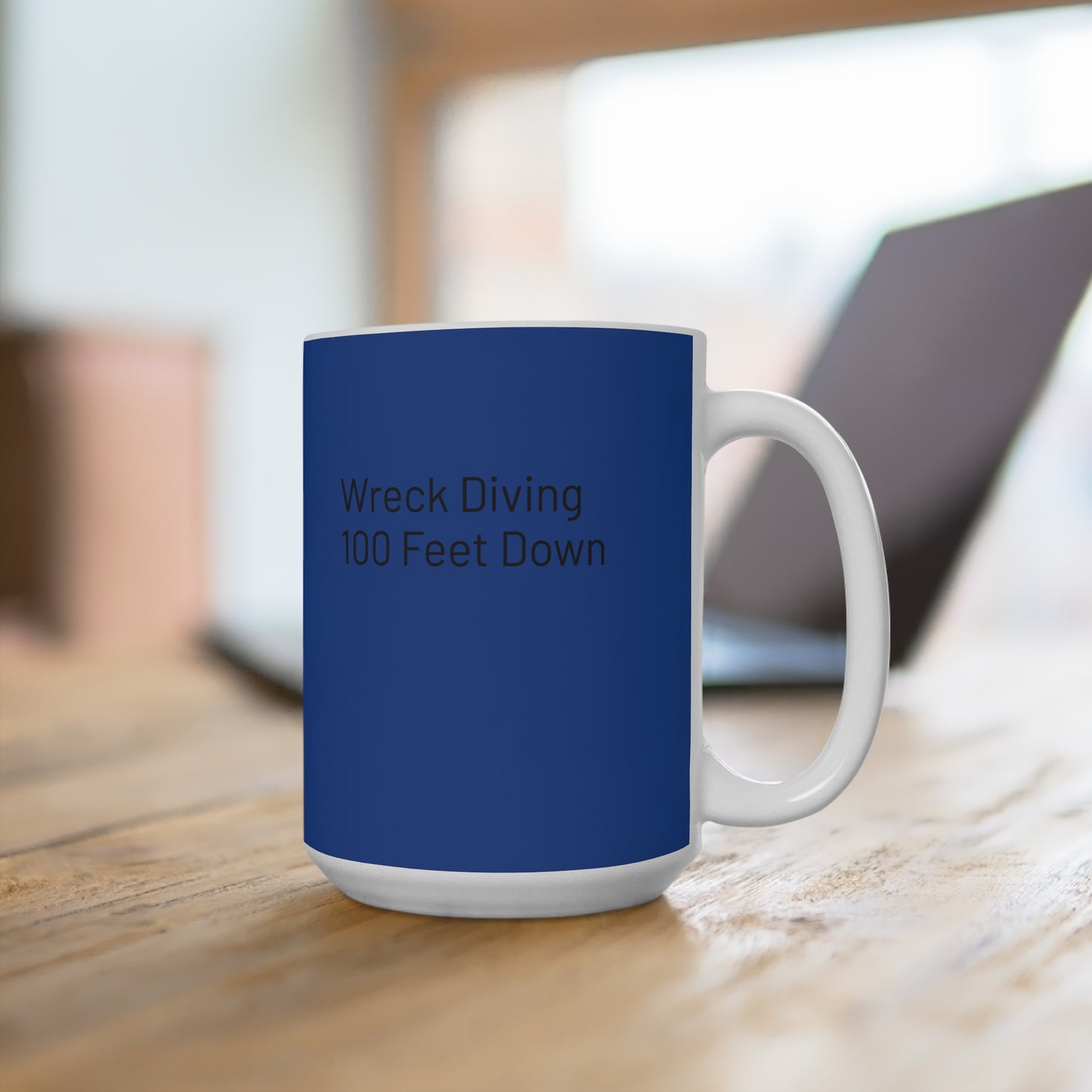 Wreck Diving Mug | Ocean Lover Gift | Scuba Diving Decor | Marine Adventure Coffee Cup | Fun Nautical Travel Mug | Water Sports Collector
