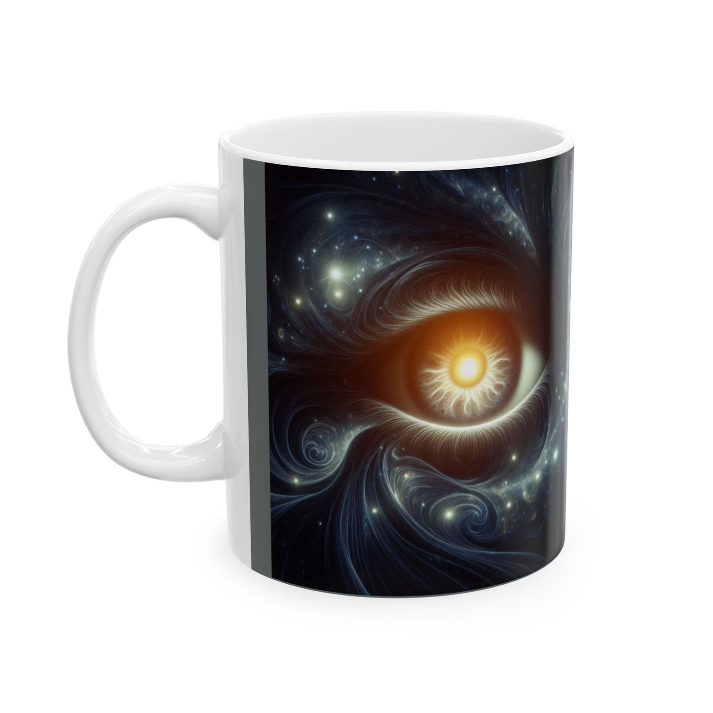 Cosmic Inspiration-"The joy of insignificance" A poem of cosmic of disconcern- Ceramic Mug - 11oz & 15oz