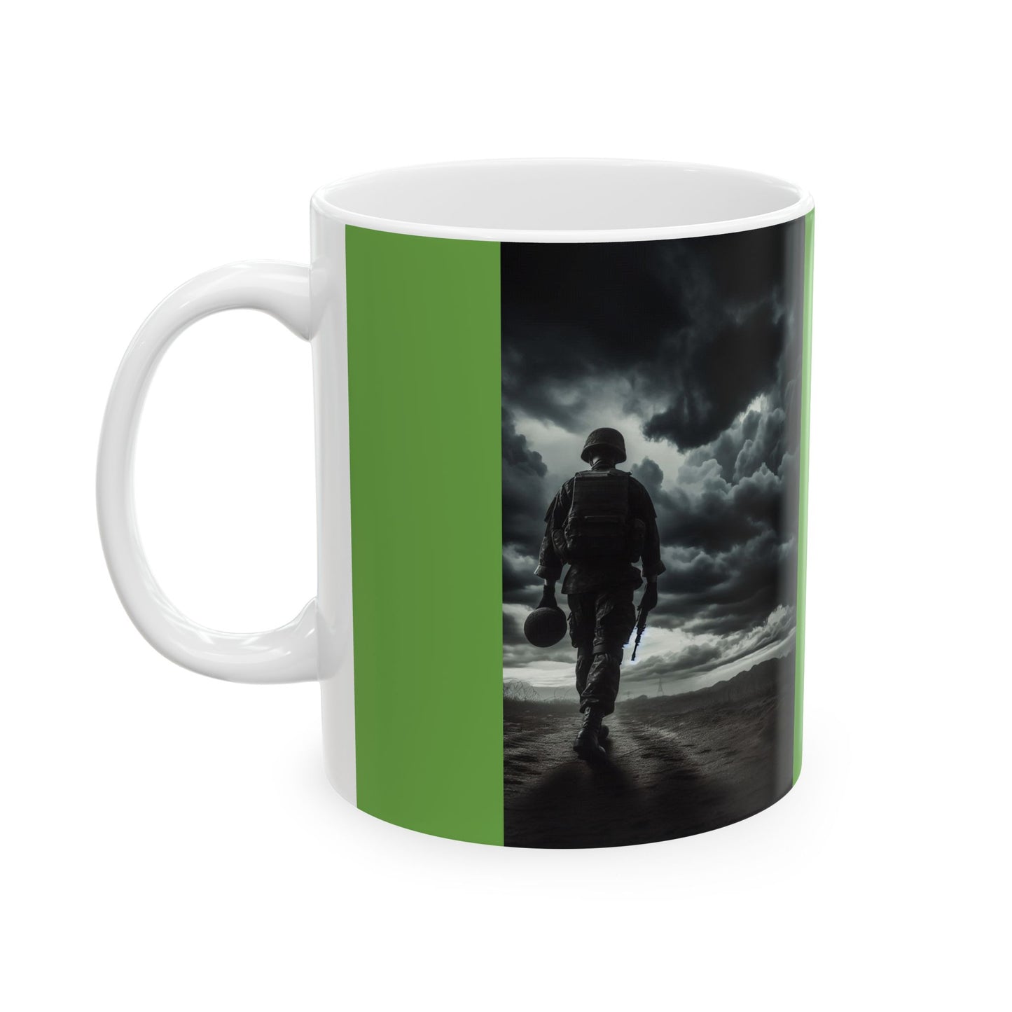 Soldier's only Mug - Heartfelt Gift for Veterans, Motivational Coffee Cup, Perfect for Memorials, Military Love, Home Decor