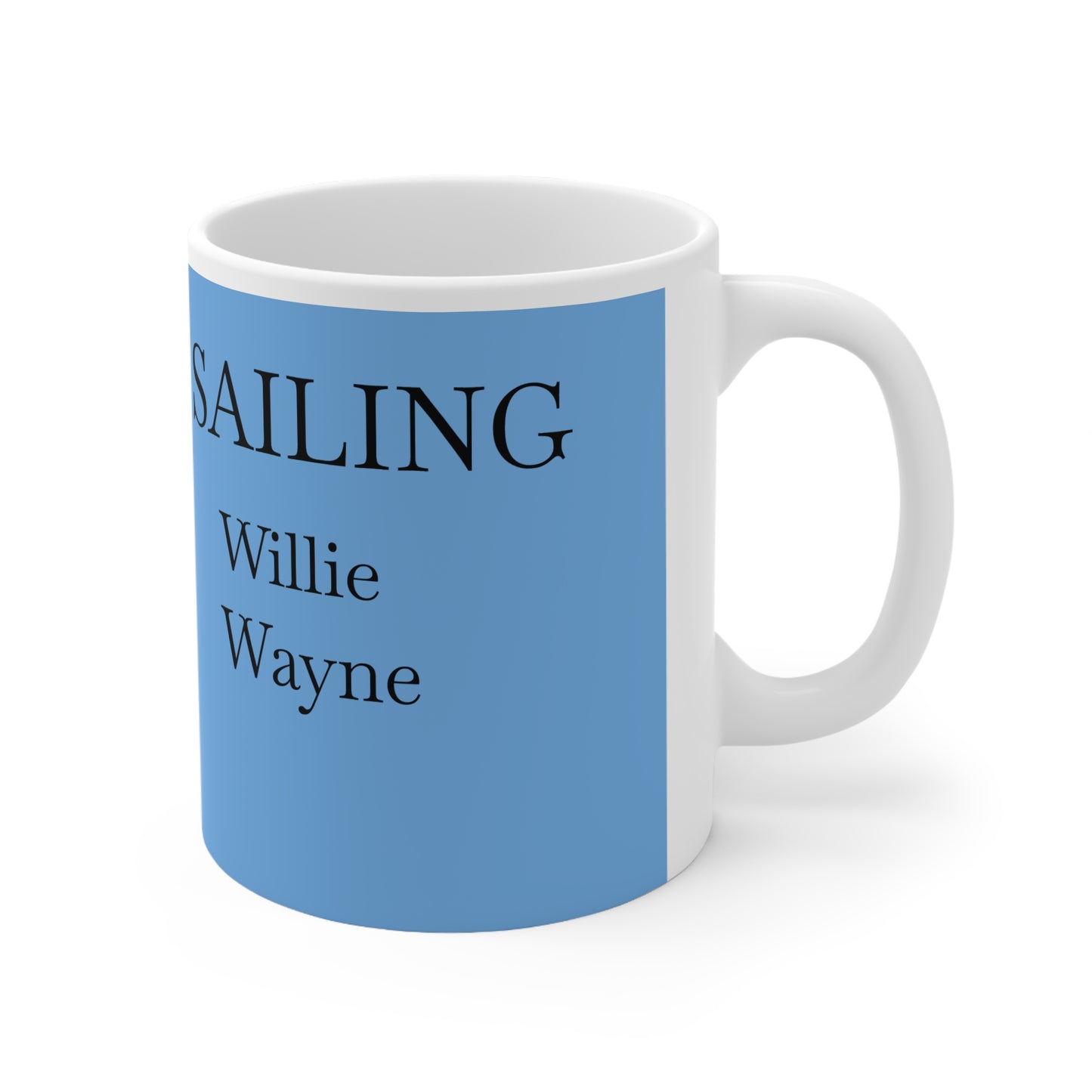 White Ceramic Mug, 11oz