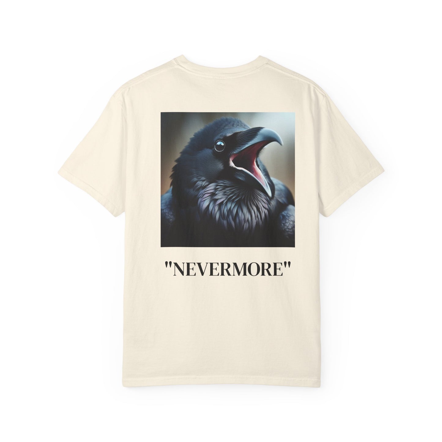 Edgar Allen Poe- Quoth the Raven Nevermore- Unisex T-Shirt, Gothic Apparel, Dark Academia Style, a poetic Shirt fo the intellecual