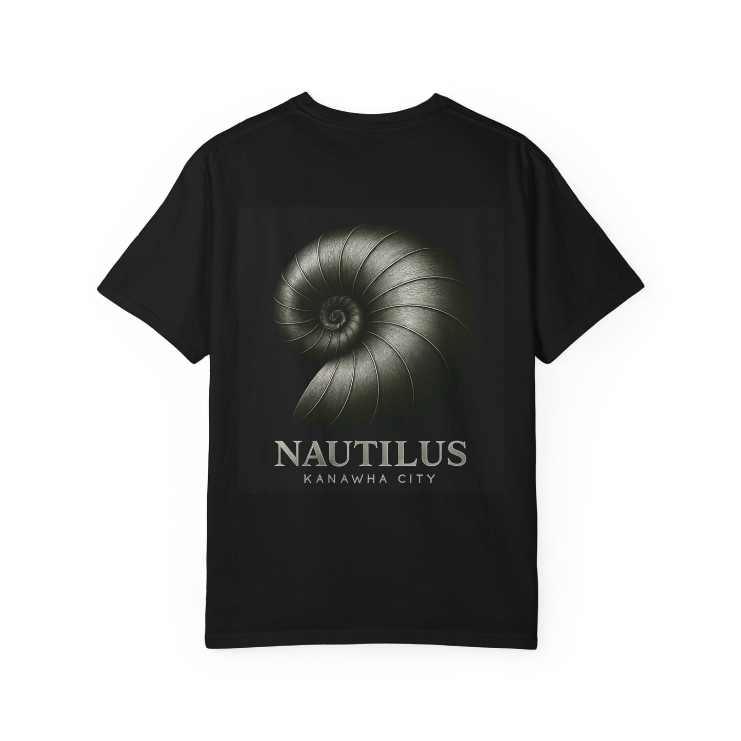 Nautilus Kanawha City T-Shirt, Vintage Nautilus Print Tee, Cool Ocean Theme Shirt, Gift for Sea Lovers, Casual Wear for Summer