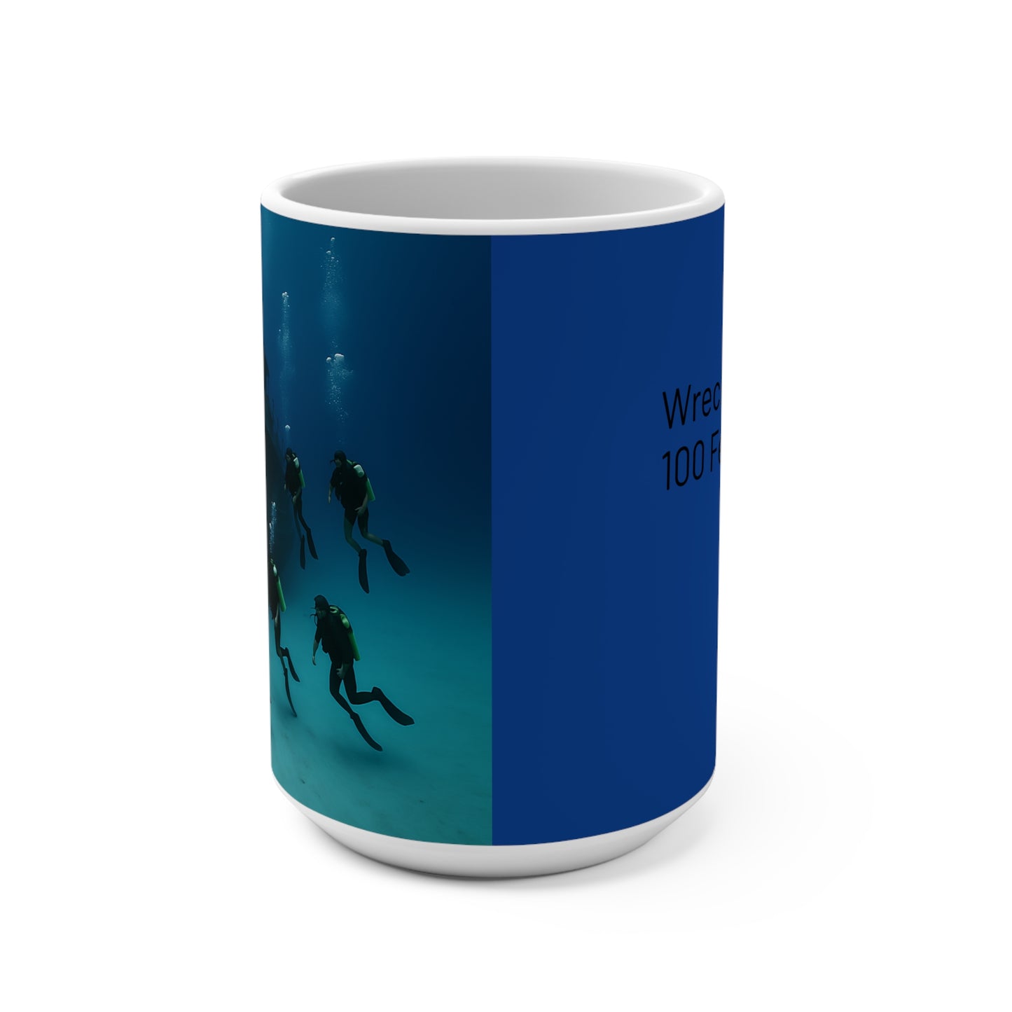 Wreck Diving Mug | Ocean Lover Gift | Scuba Diving Decor | Marine Adventure Coffee Cup | Fun Nautical Travel Mug | Water Sports Collector