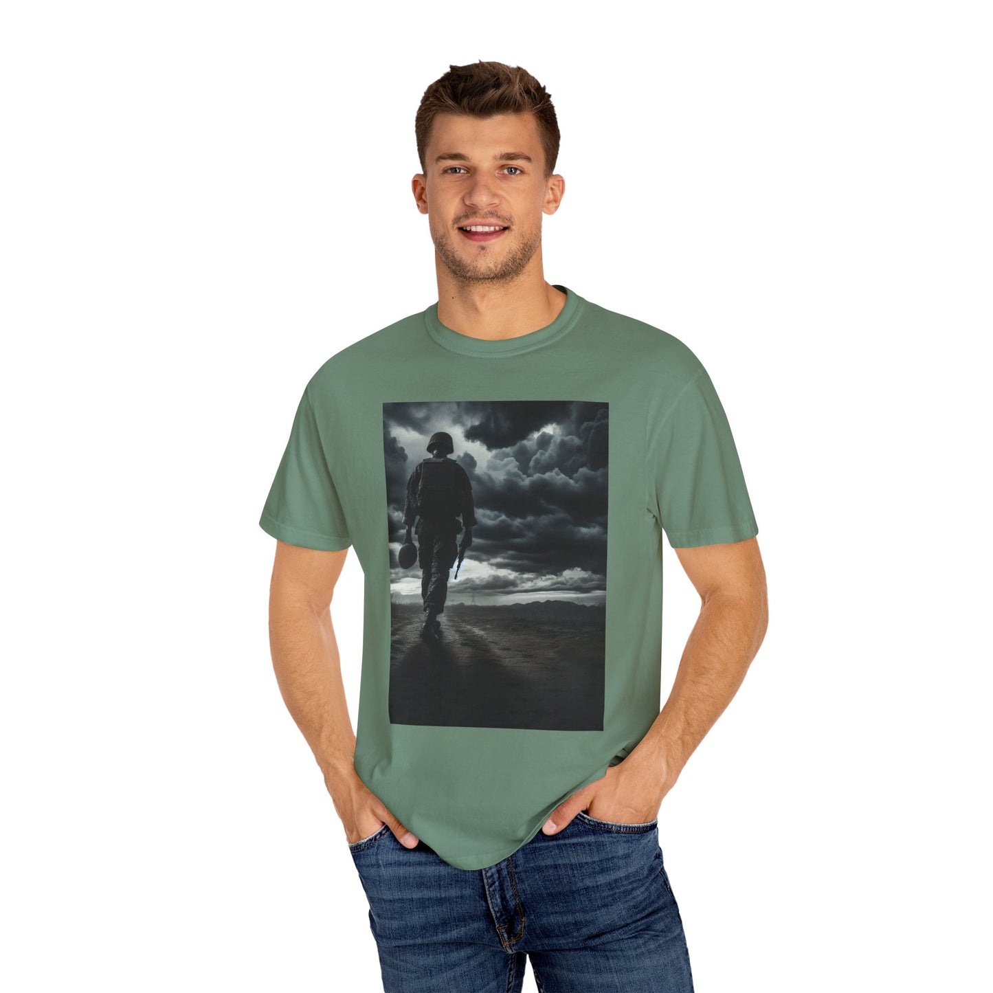 Soldiers only- T-Shirt, Unisex Military Tee, Remembrance Shirt, Gift for Veterans, Inspirational Apparel