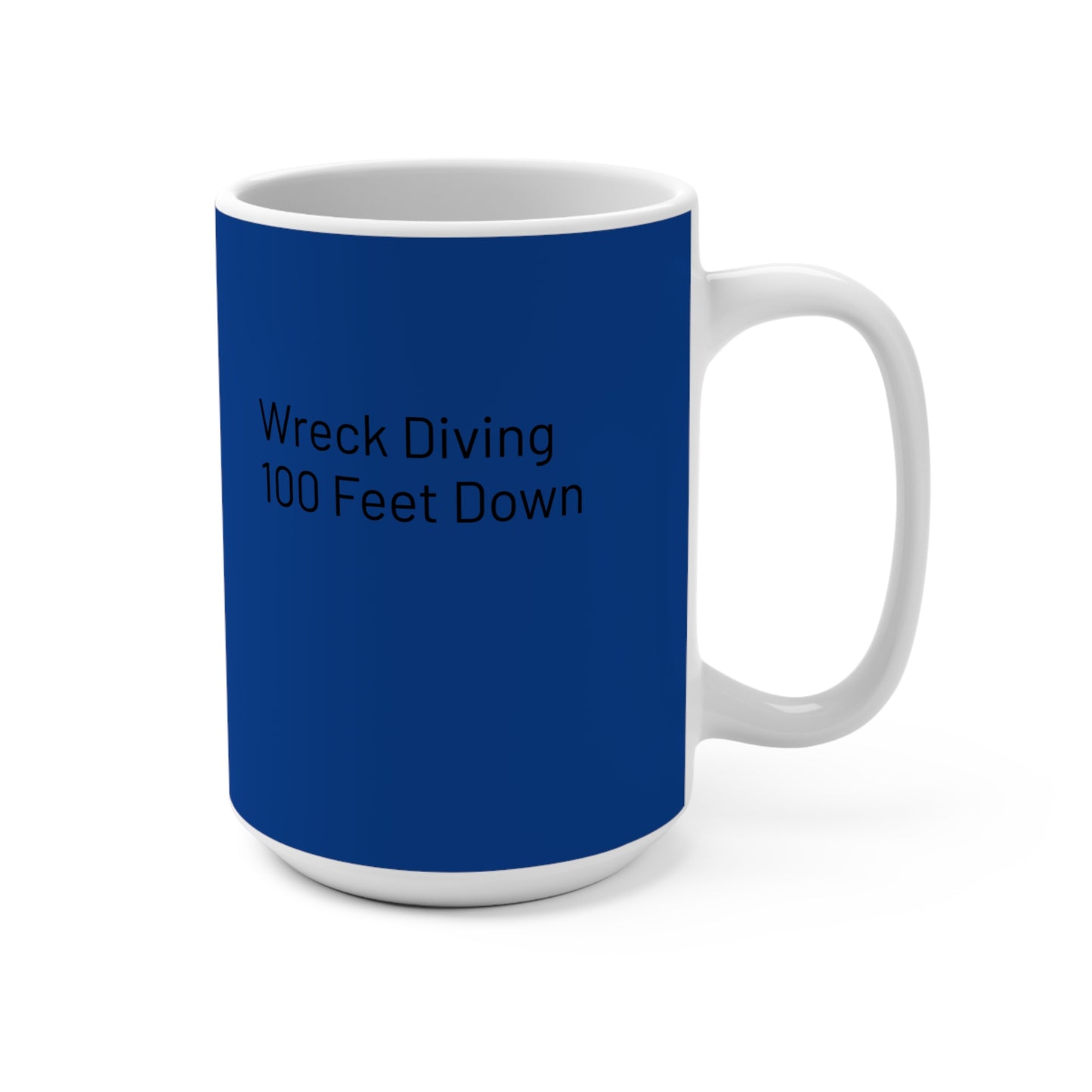 Wreck Diving Mug | Ocean Lover Gift | Scuba Diving Decor | Marine Adventure Coffee Cup | Fun Nautical Travel Mug | Water Sports Collector