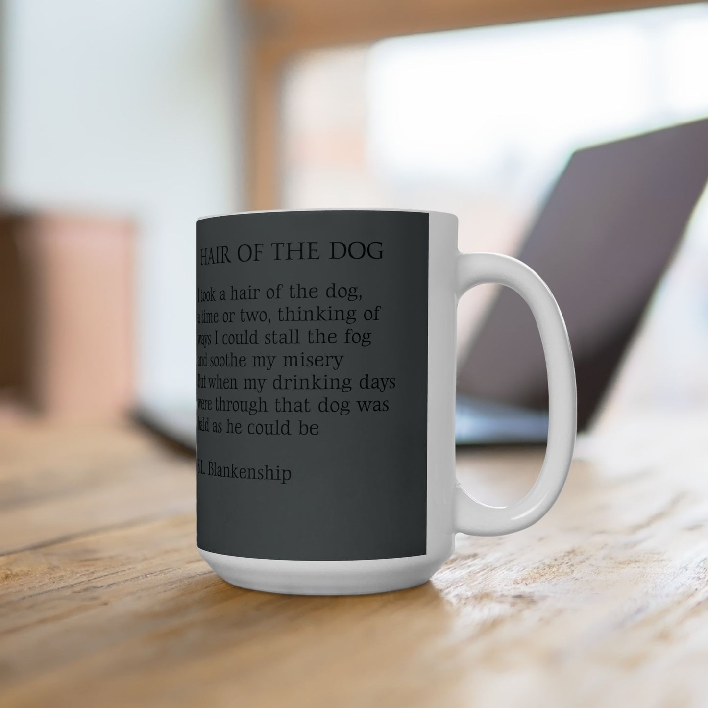 Hangover humor 'hair of the dog' Coffee mug - Unique Gift for Coffee Lovers
