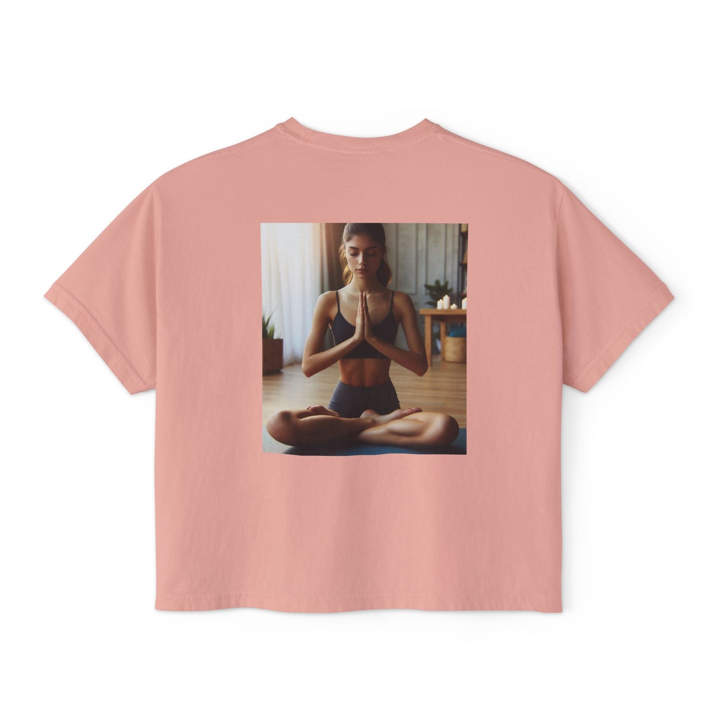 Serenity Prayer- Women's Boxy Tee - Inspirational Relaxed Fit Shirt