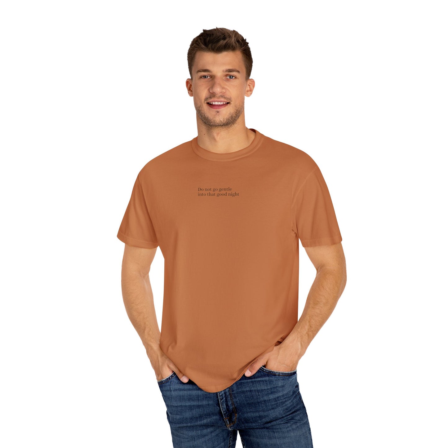 Dylan Thomas Unisex Garment-Dyed T-Shirt - "Rage Against the Dying Light"