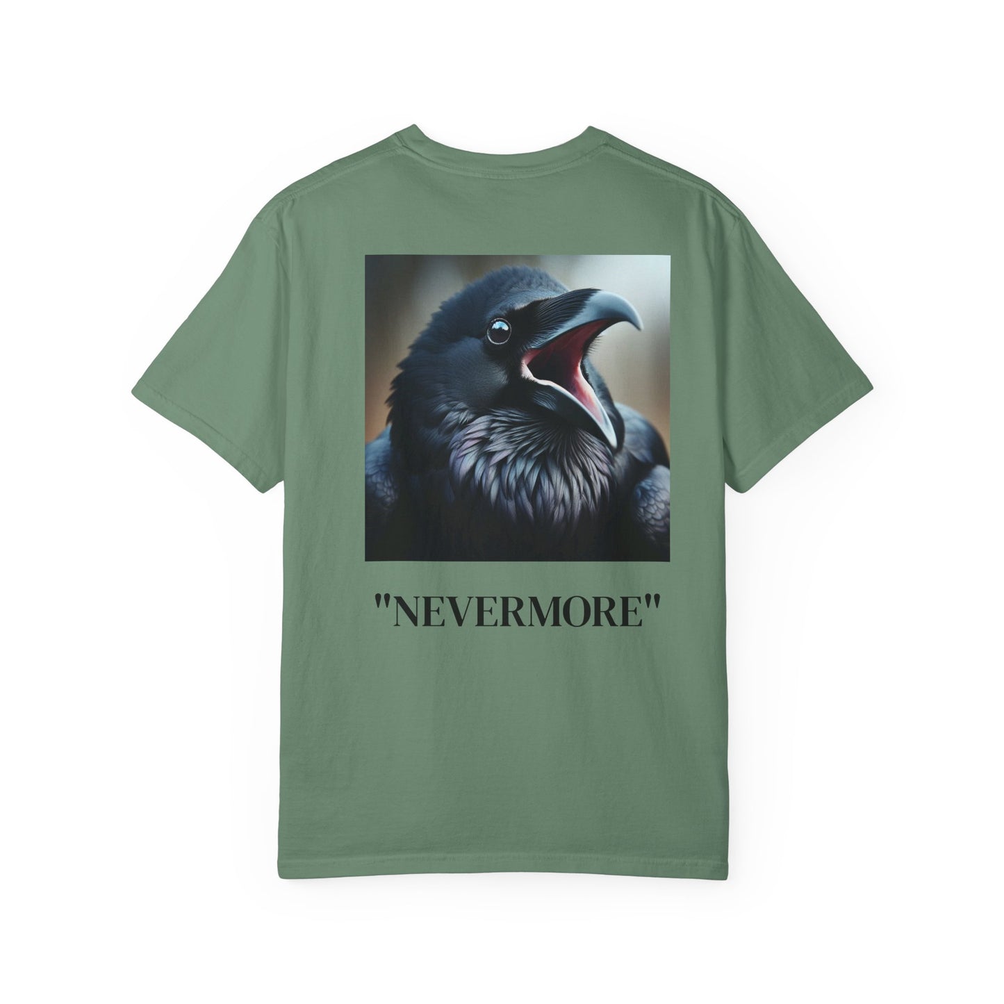 Edgar Allen Poe- Quoth the Raven Nevermore- Unisex T-Shirt, Gothic Apparel, Dark Academia Style, a poetic Shirt fo the intellecual