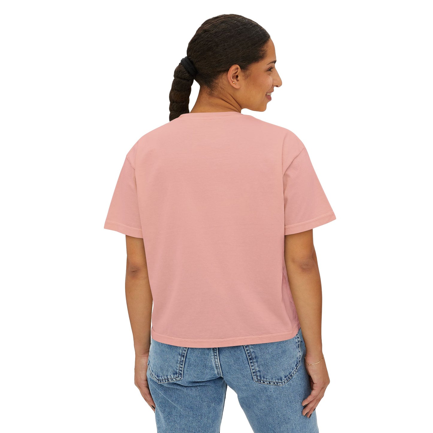 'Kissing Frogs' Boxy Tee with Unique Frog Design
