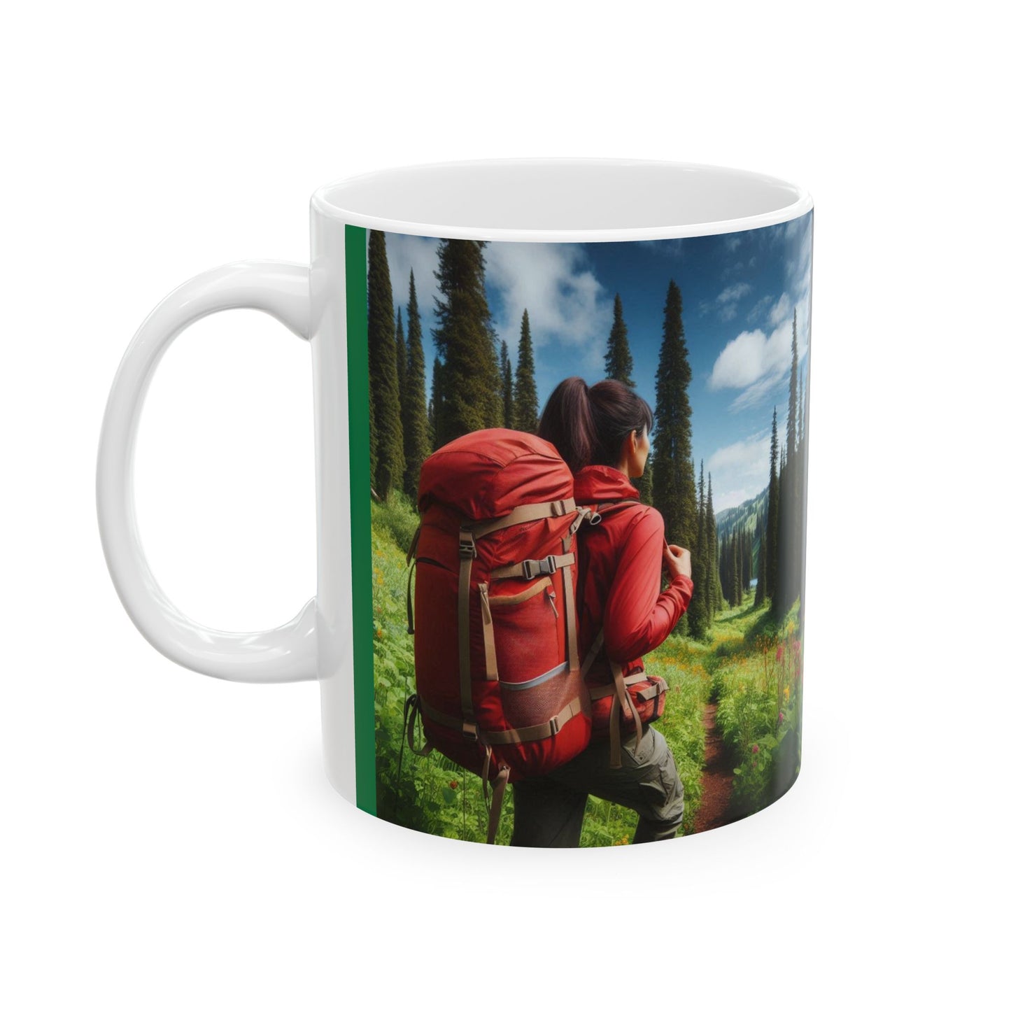 Take a hike-Nature-Inspired Ceramic Mug, Perfect for Coffee Lovers, Gift for Outdoorsy Friends, Unique Home Decor, Travel Souvenir