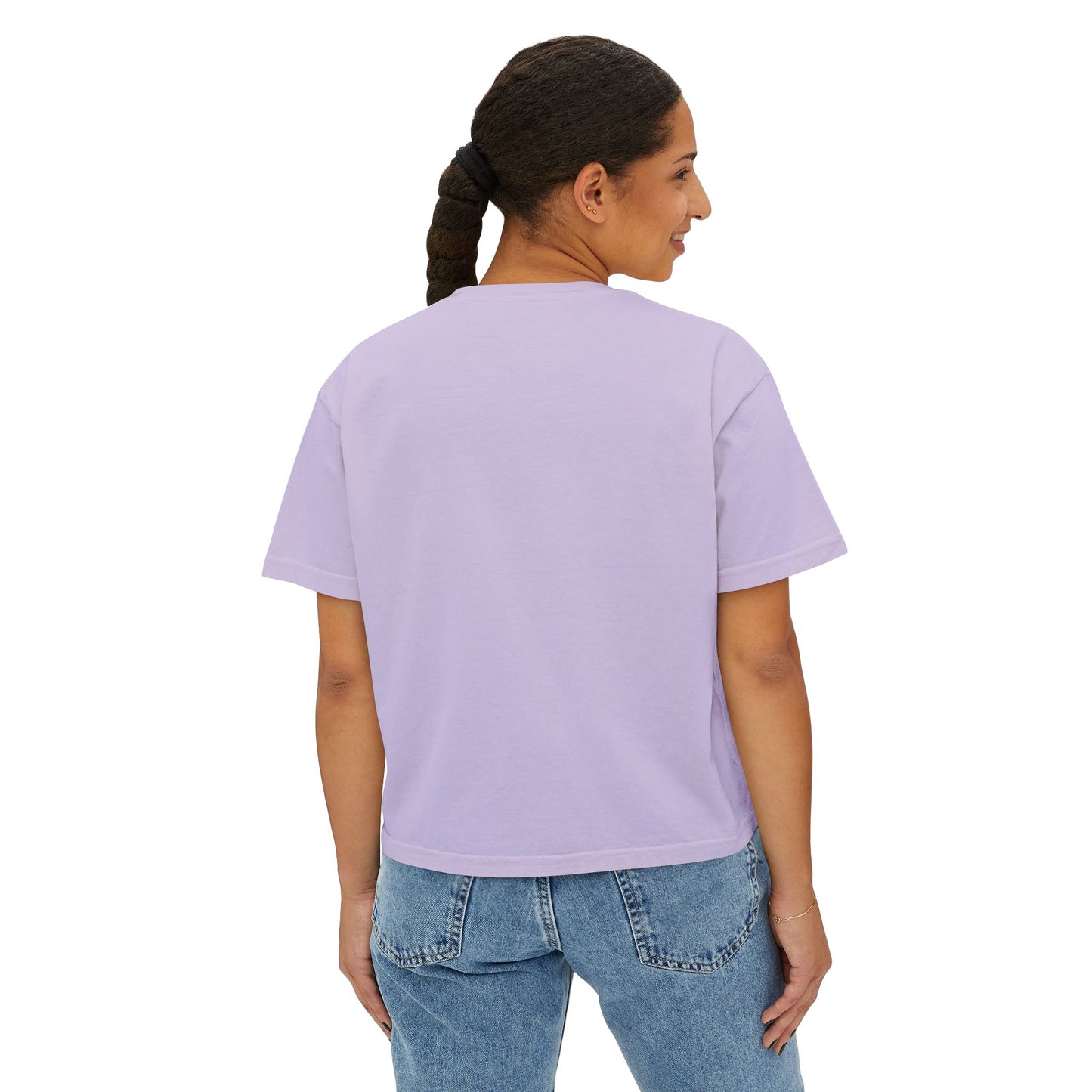 'Kissing Frogs' Boxy Tee with Unique Frog Design