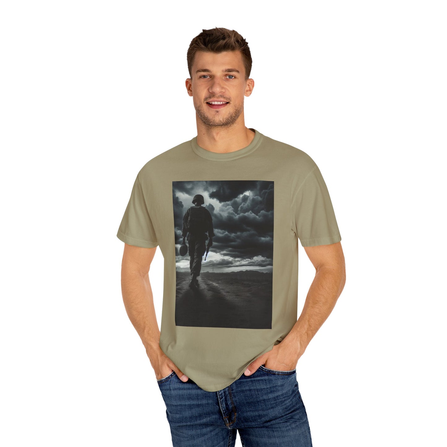 Soldiers only- T-Shirt, Unisex Military Tee, Remembrance Shirt, Gift for Veterans, Inspirational Apparel