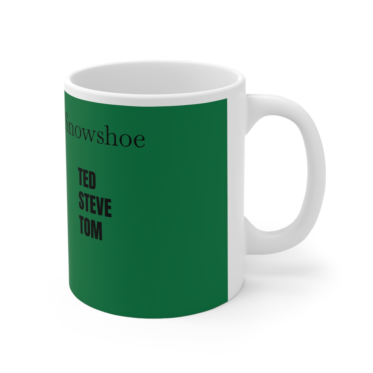 White Ceramic Mug, 11oz