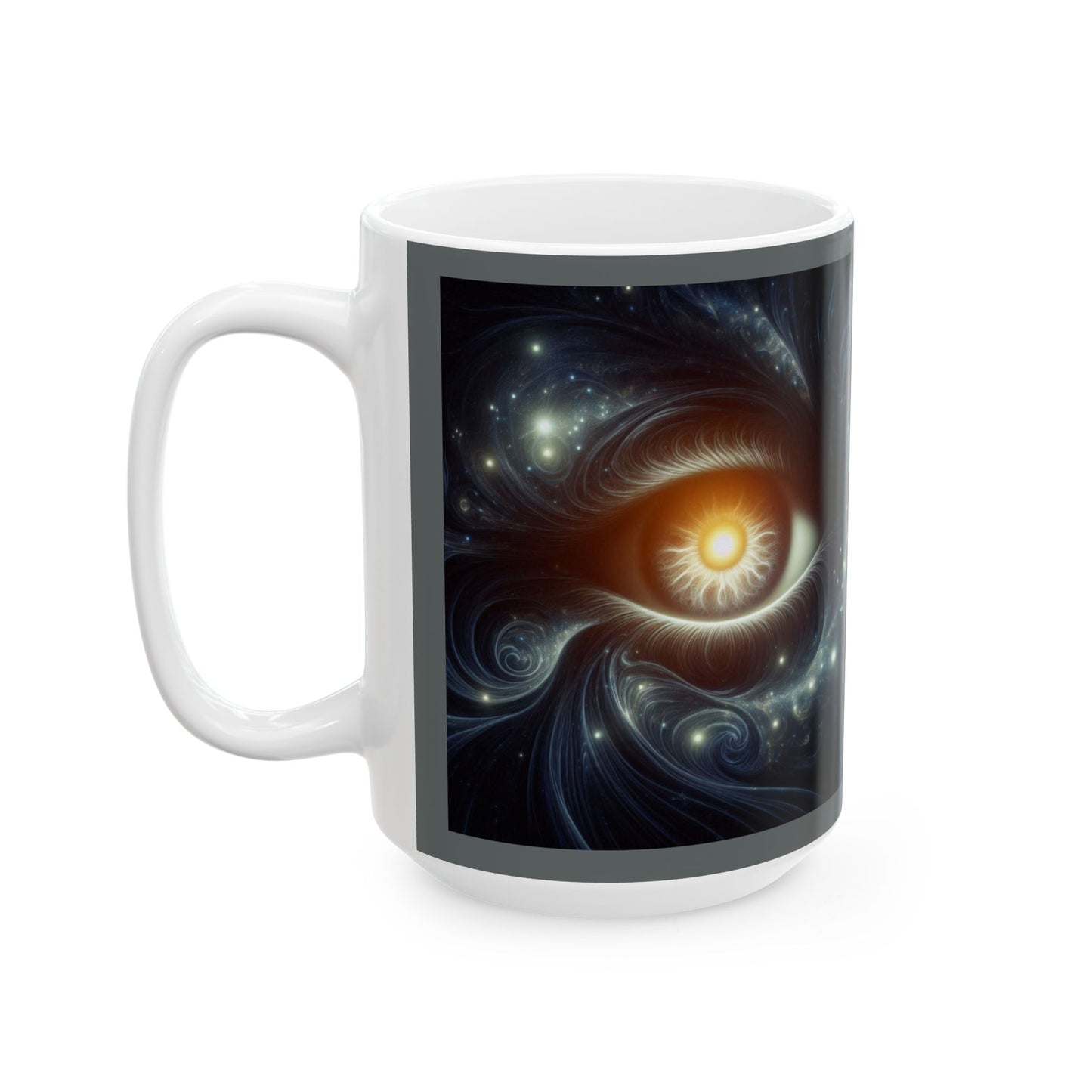 Cosmic Inspiration-"The joy of insignificance" A poem of cosmic of disconcern- Ceramic Mug - 11oz & 15oz
