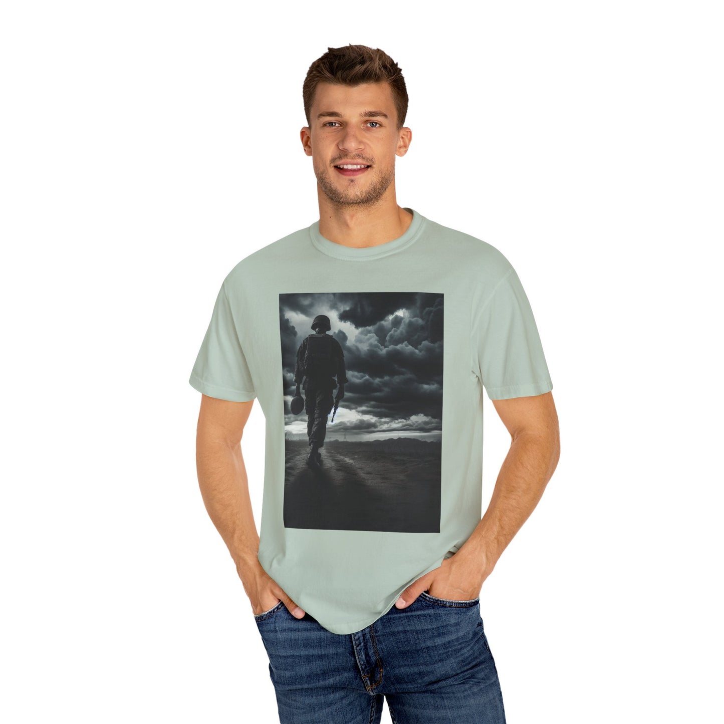 Soldiers only- T-Shirt, Unisex Military Tee, Remembrance Shirt, Gift for Veterans, Inspirational Apparel