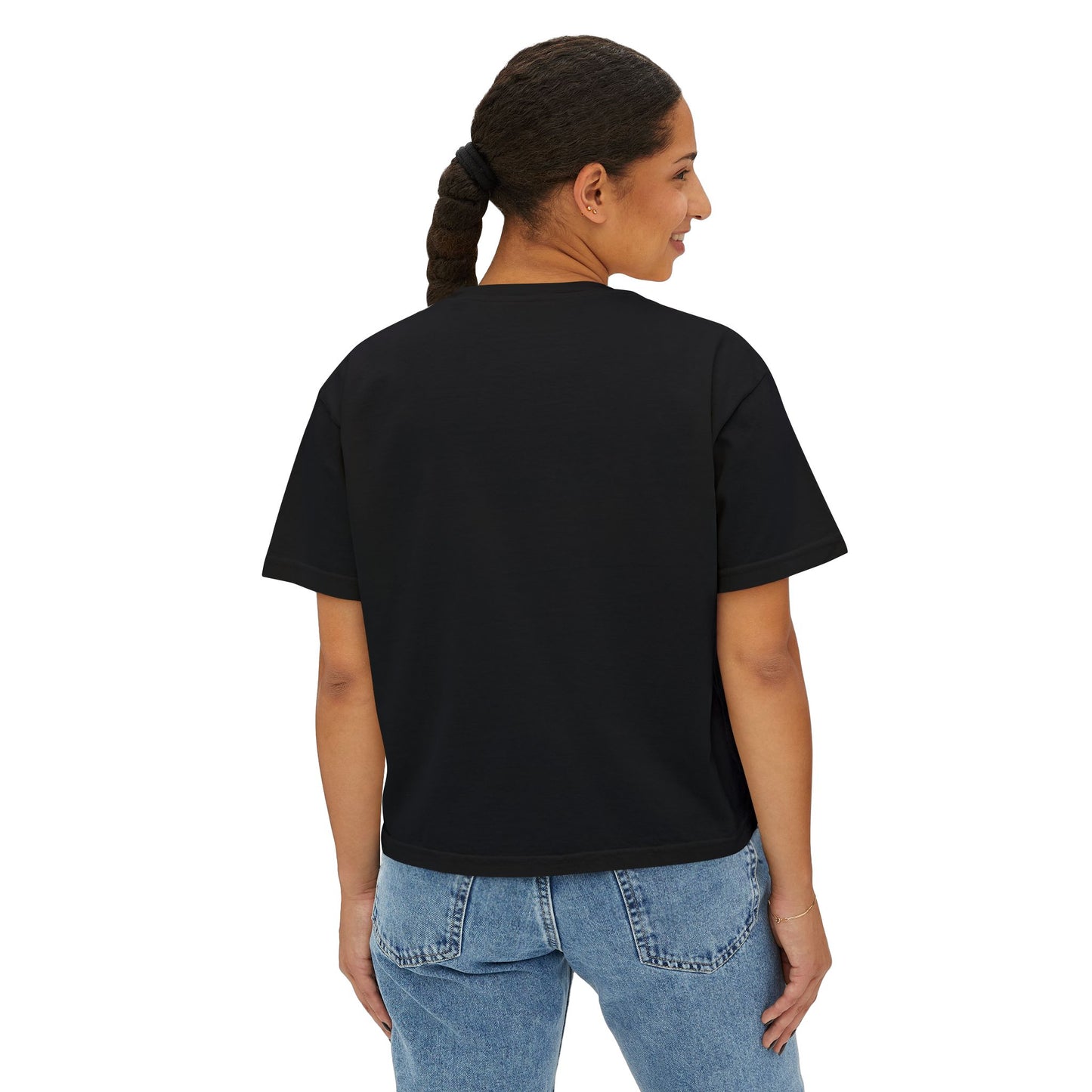 'Kissing Frogs' Boxy Tee with Unique Frog Design