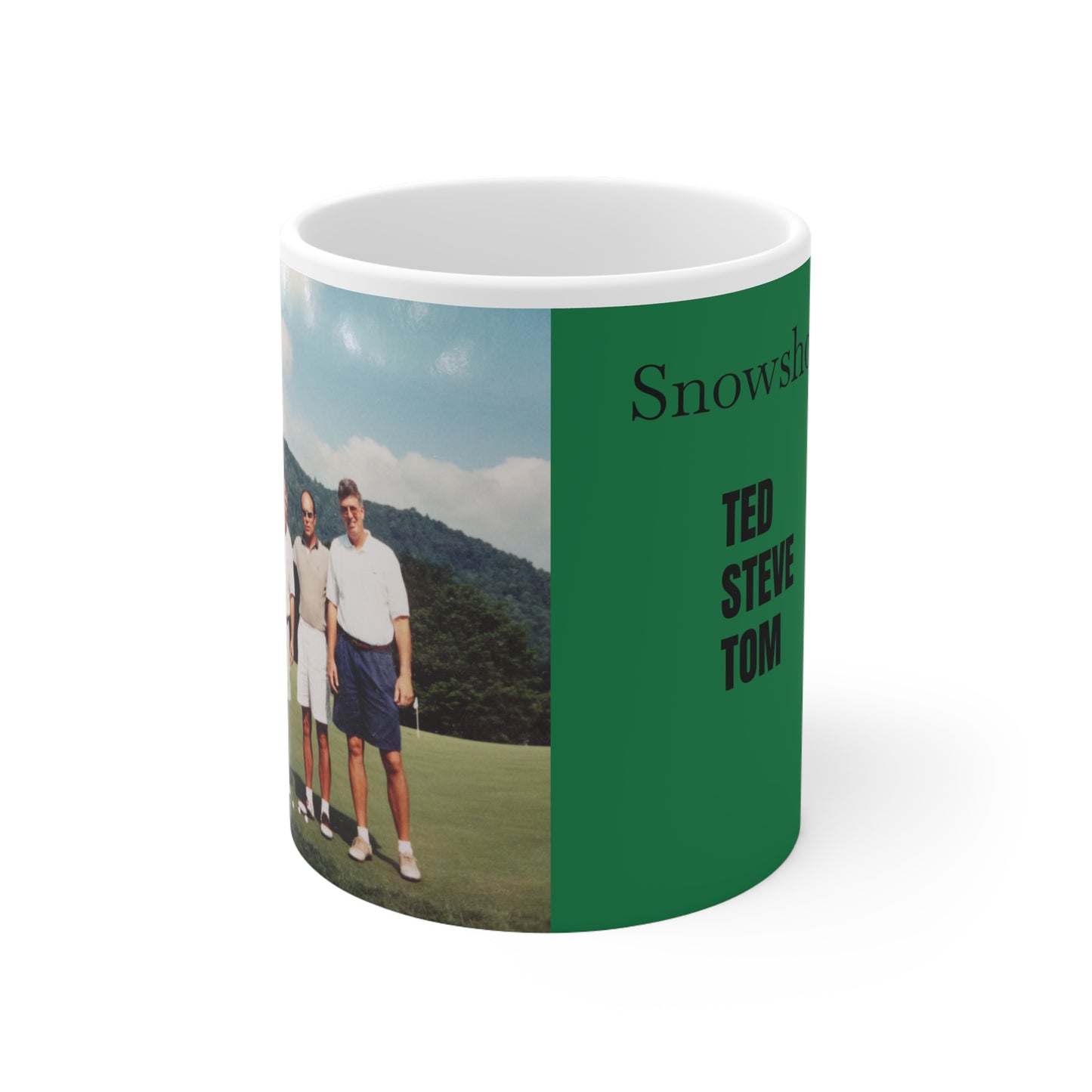 White Ceramic Mug, 11oz