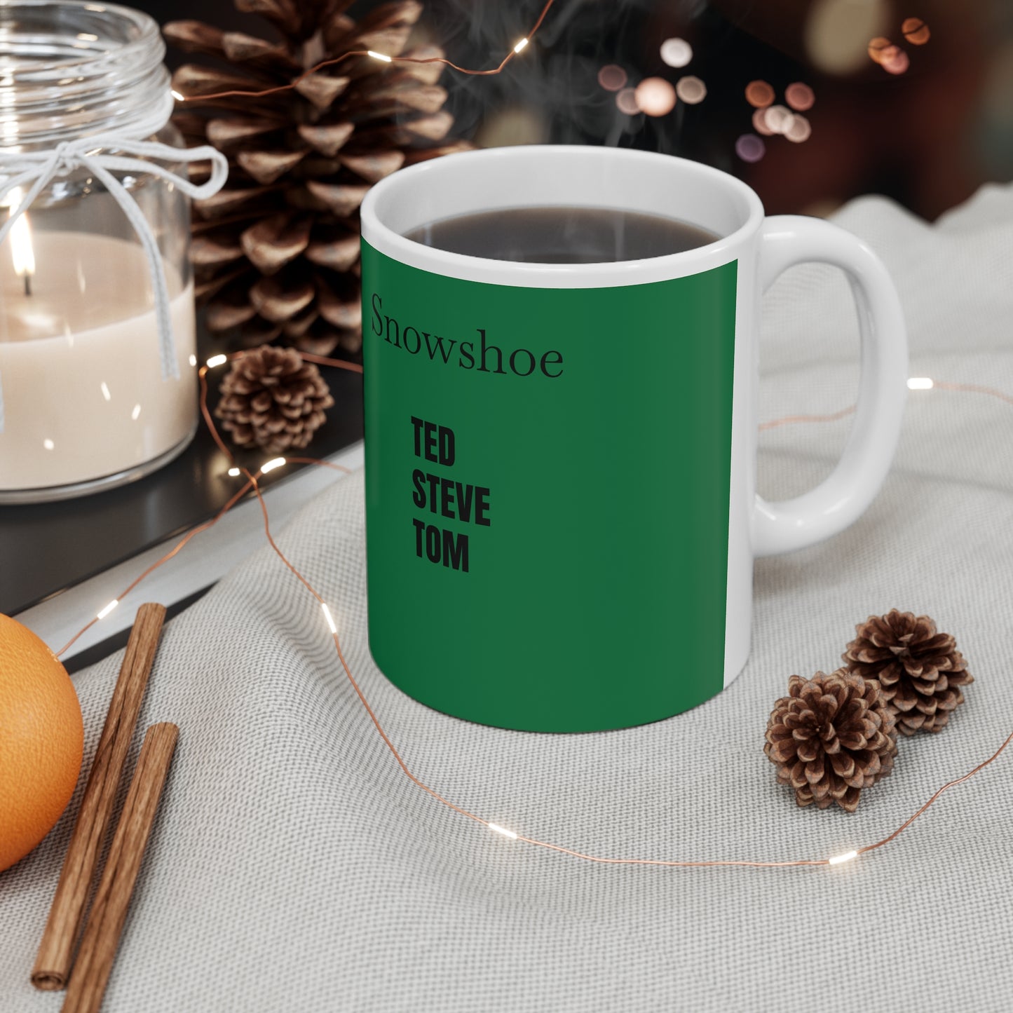 White Ceramic Mug, 11oz
