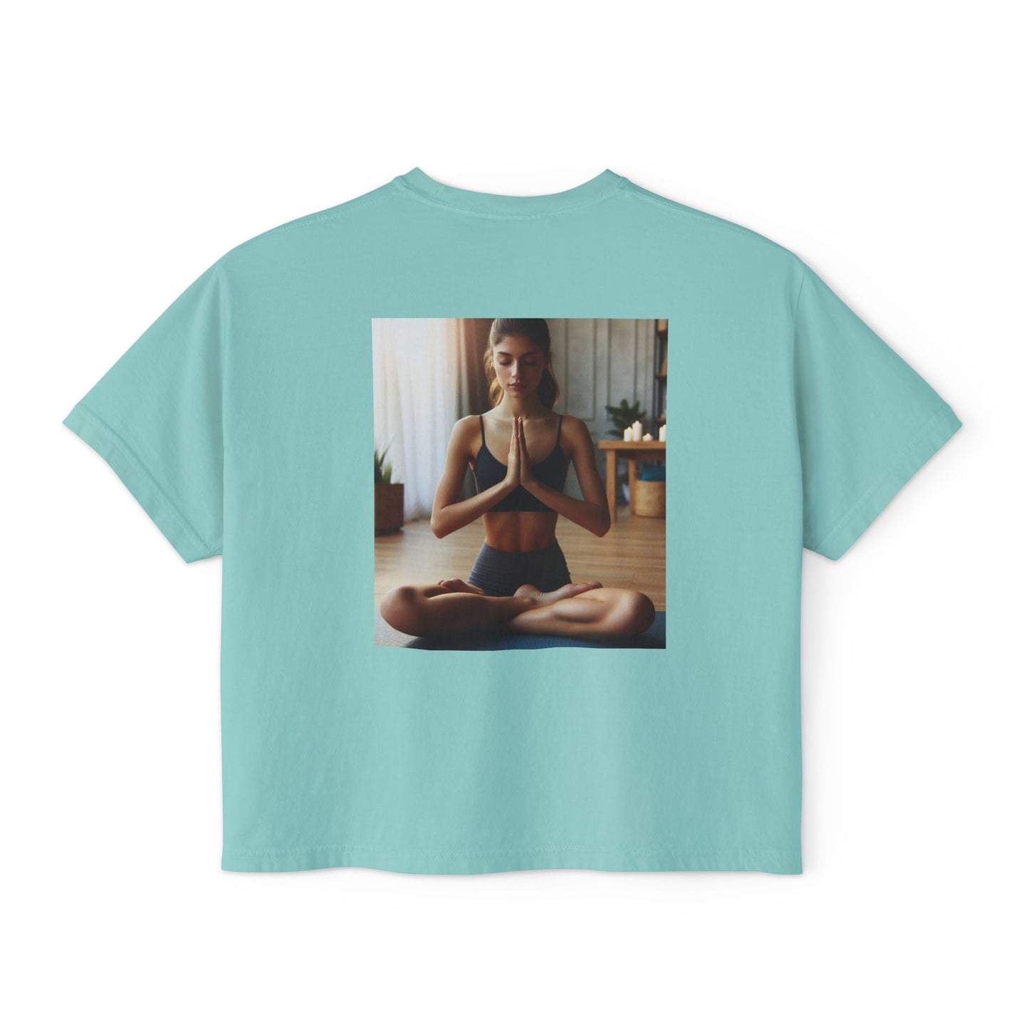Serenity Prayer- Women's Boxy Tee - Inspirational Relaxed Fit Shirt