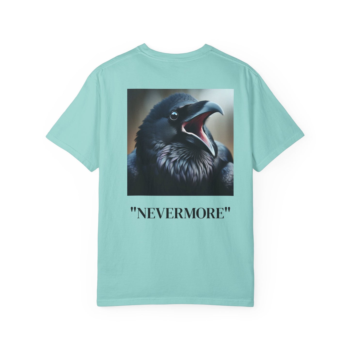 Edgar Allen Poe- Quoth the Raven Nevermore- Unisex T-Shirt, Gothic Apparel, Dark Academia Style, a poetic Shirt fo the intellecual