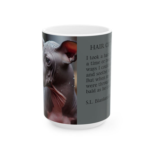 Hangover humor 'hair of the dog' Coffee mug - Unique Gift for Coffee Lovers