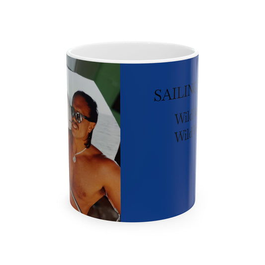 Sailing Ceramic Mug, (11oz, 15oz)