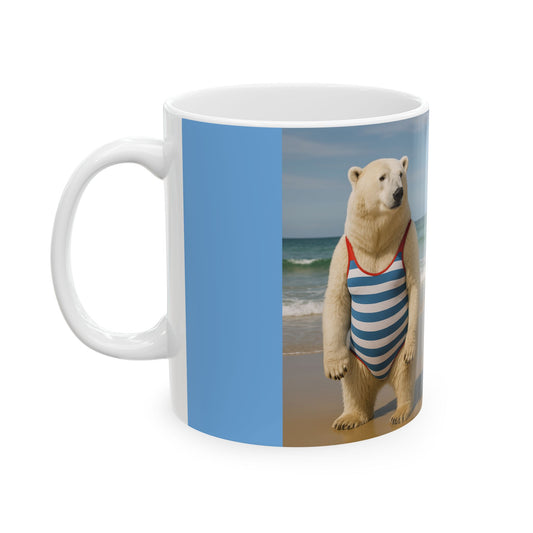 Climate Change Polar Bear Mug with Catchy Climate Message | Cute Coffee Cup for Nature Lovers, Gifts for Environmentalists, Funny Drinkware, [...]