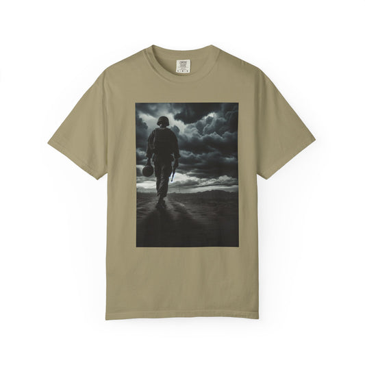 Soldiers only- T-Shirt, Unisex Military Tee, Remembrance Shirt, Gift for Veterans, Inspirational Apparel