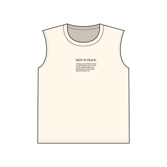 Rest in Peace Jersey Muscle Tank