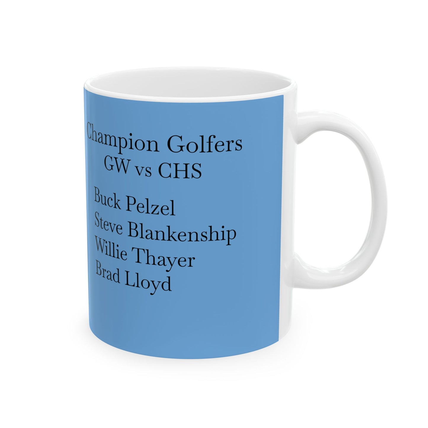 GW Champion Golfers-Ceramic Mug, (11oz, 15oz)