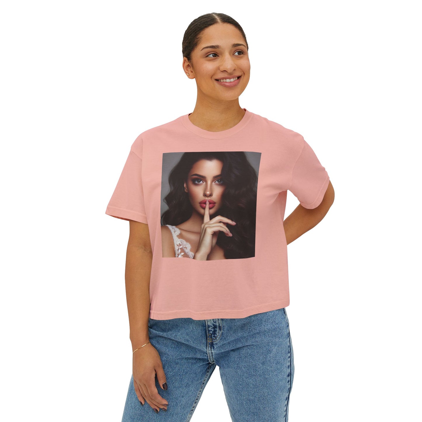 Don't Tell Women's Boxy Tee with Chic Design, Casual Comfort Tee, Trendy Graphic Top, Summer T-Shirt, Stylish Everyday Wear, Gift for [...]