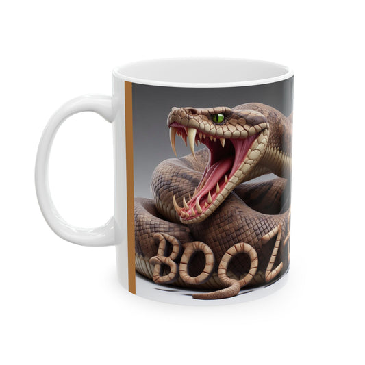 Fangs of alcohol-Graphic Ceramic Mug - Unique 11oz Drinkware with Quote